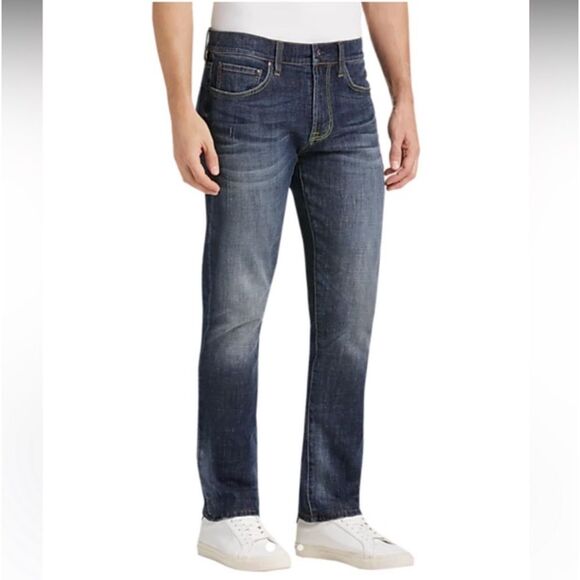 Joseph Abboud Slim Fit Blue Jeans size 38 x 32 - Picture 2 of 10